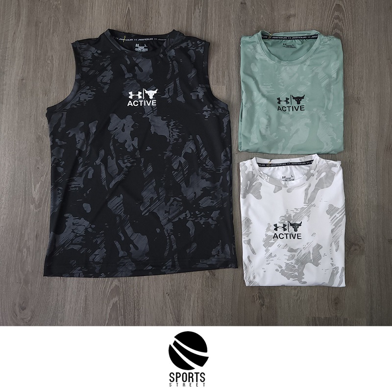 UA Active Camo  Slvls Shirt 23-24